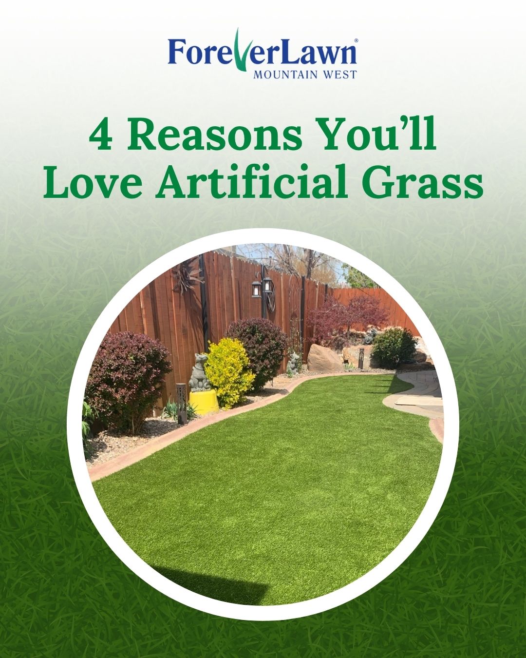 4 Reasons You’ll Love Artificial Grass